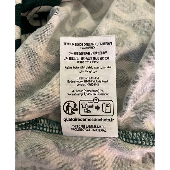 Boden chain link lightweight fitted long sleeve turtleneck top - Picture 7 of 11